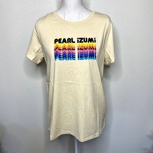 NEW Pearl Izumi Graphic T-Shirt Retro 70s Look Biker Gorpcore